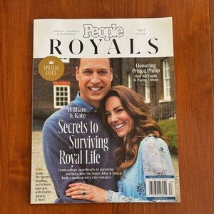 People Royals Special Issue Magazine - William & Kate Cover (Blue & White)